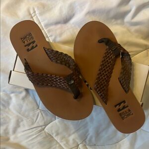 Billabong Brown Flip Flops